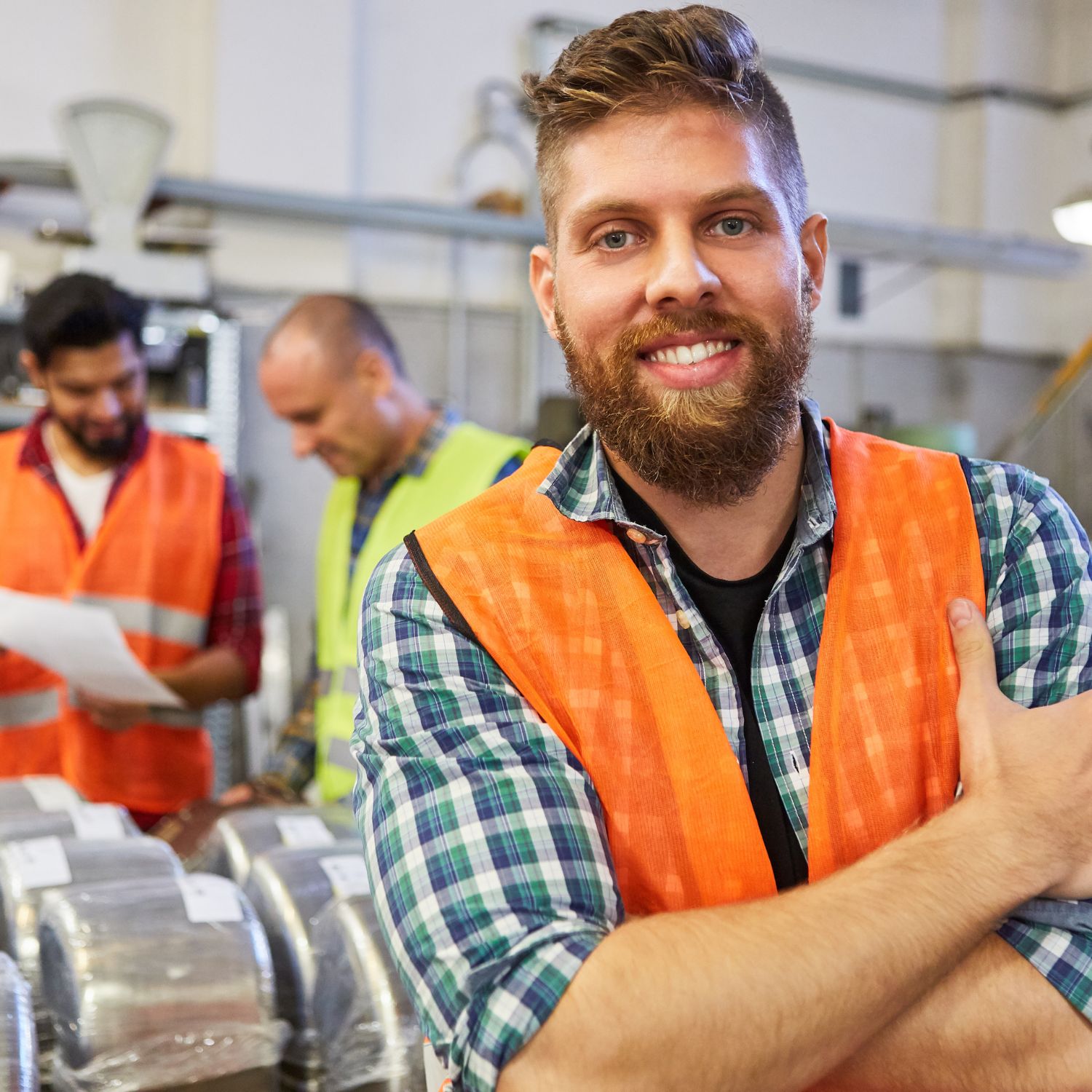 Trade School search - Apprentice smiling